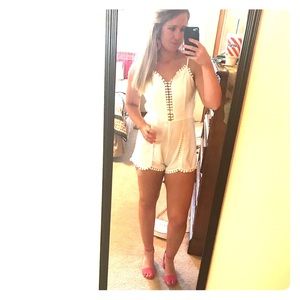 White Romper